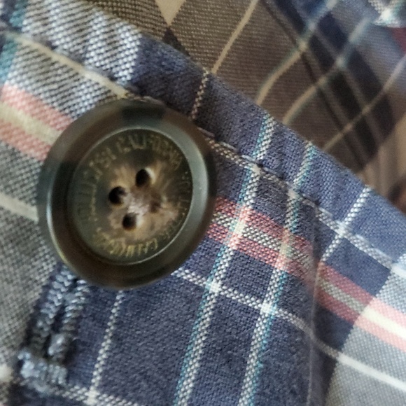 HOLLISTER TATAN PLAID Size Med Retail $79 Bettys Blue Blazer - Picture 4 of 9